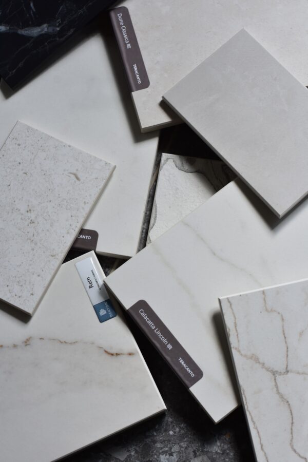 Dekton and teracanto stone countertop sample