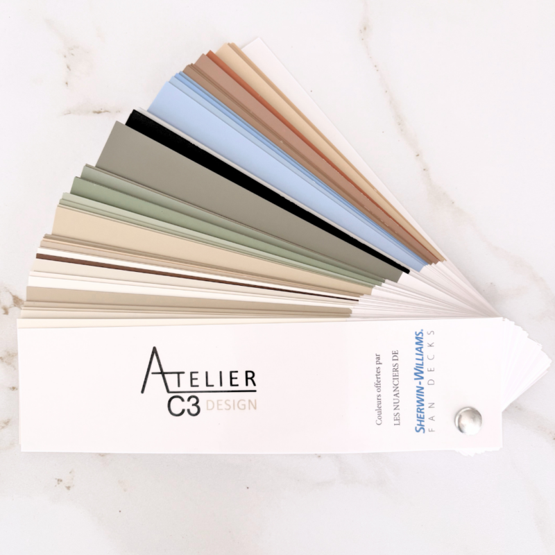 Sélecteur de couleur Atelier C3 Design x Sherwin-Williams®
