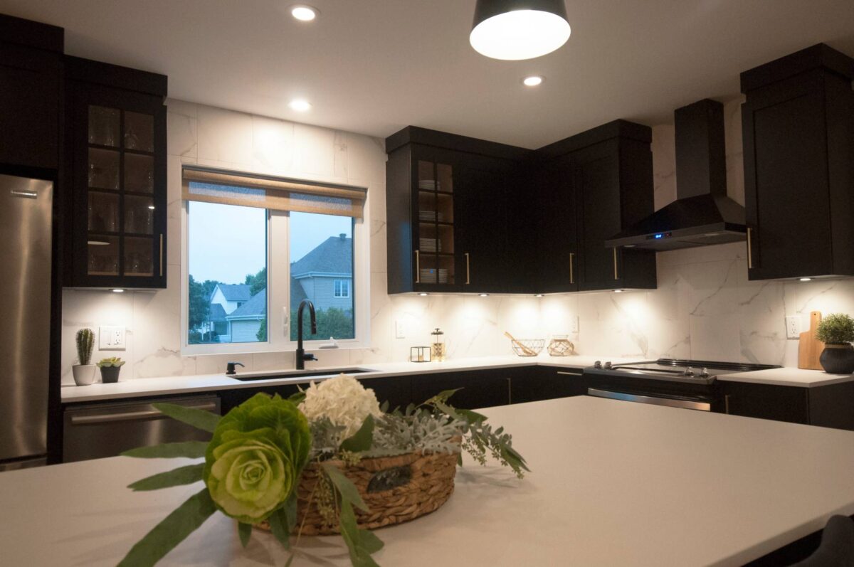 cuisine design noire