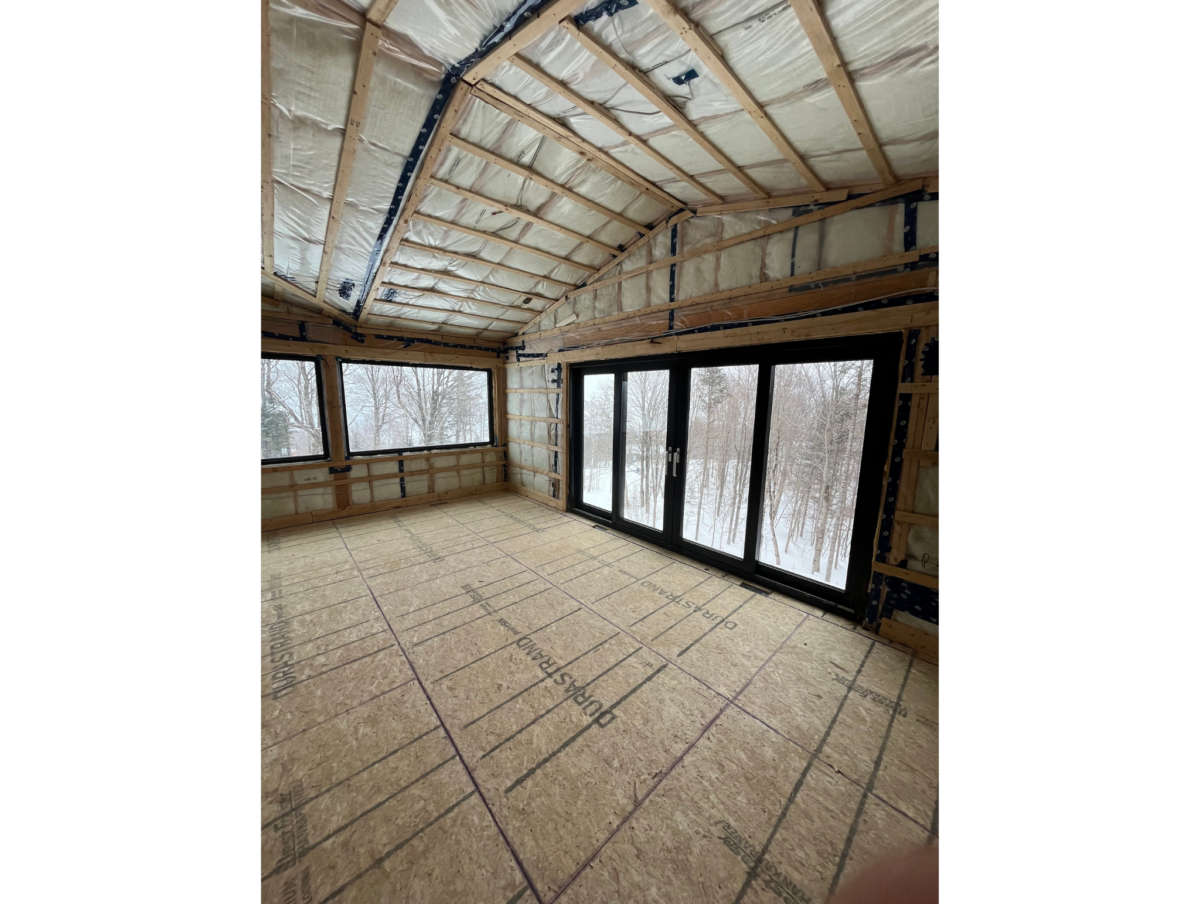 Chambre avant rénovation