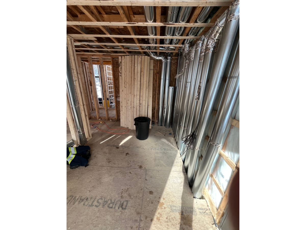 Avant travaux rénovation Québec entrée