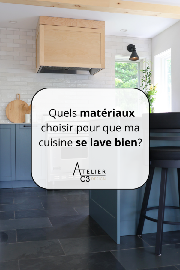 Quels matériaux choisir pour que ma cuisine se lave bien