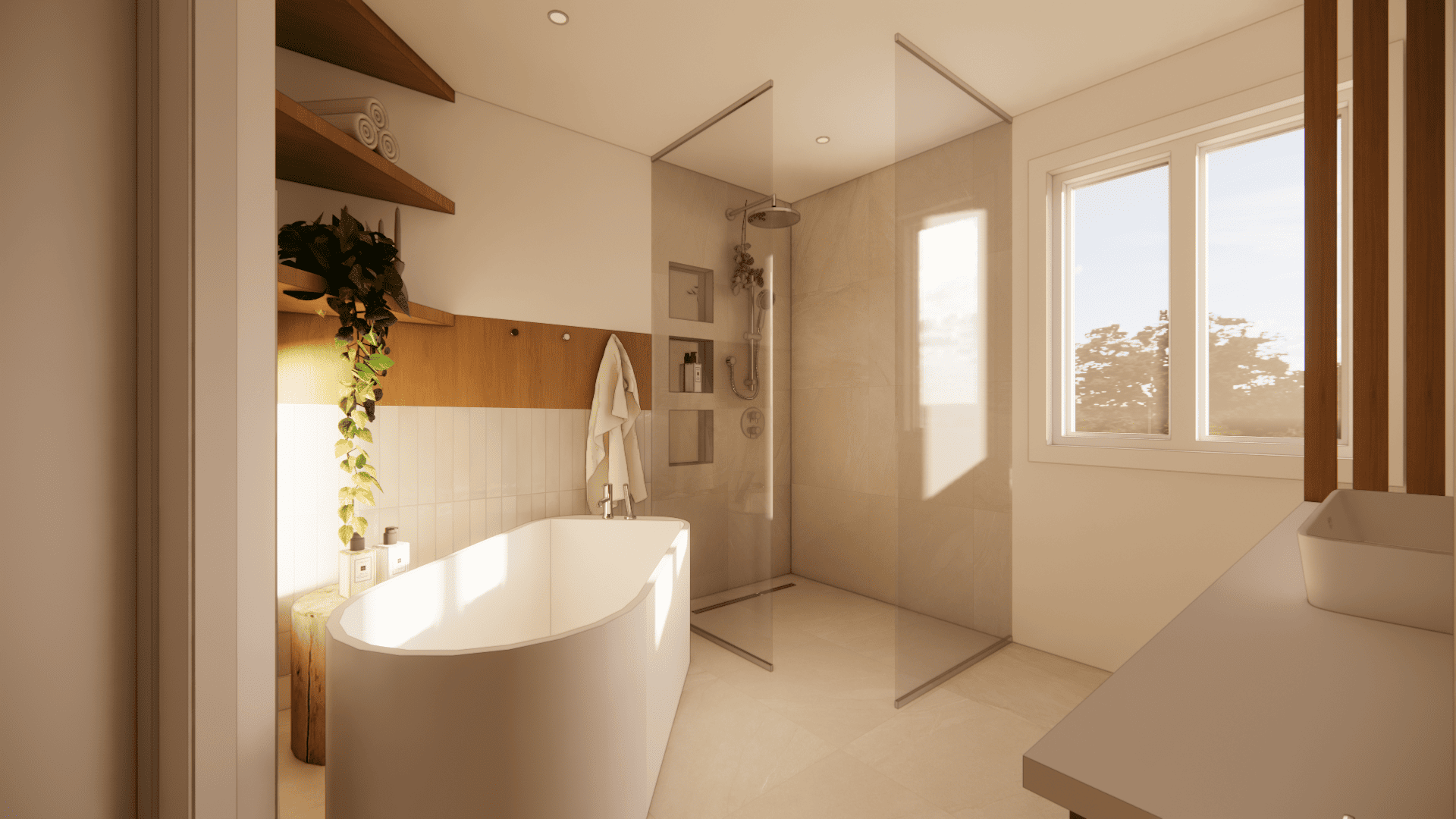 7 bathroom ceramic tile flooring trends